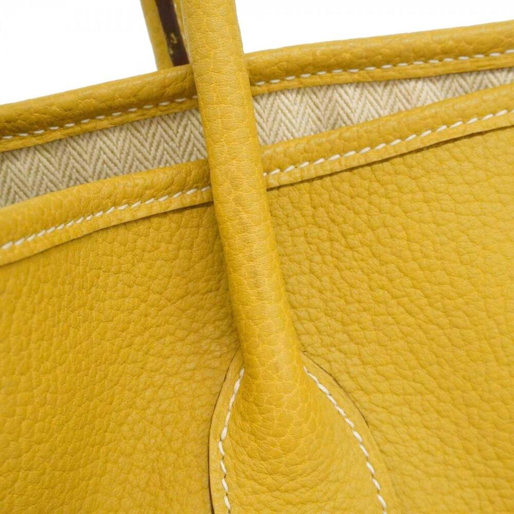 Hermes Garden PM Tote Bag, Negonda Leather, Cardamom, □K stamp, Ladies'. - Picture 14 of 15